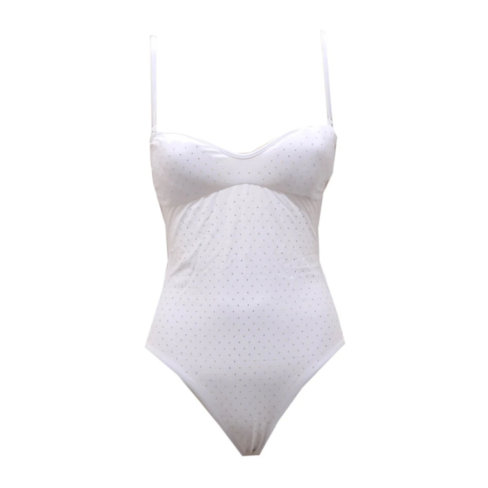 Sundek White Kauna Swimsuit - Female - Swimsuits - S - Swimwear
