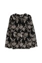 black-v-neck-long-sleeve-shirt