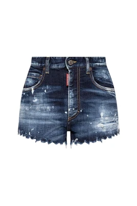 Ultra-Short Denim Shorts