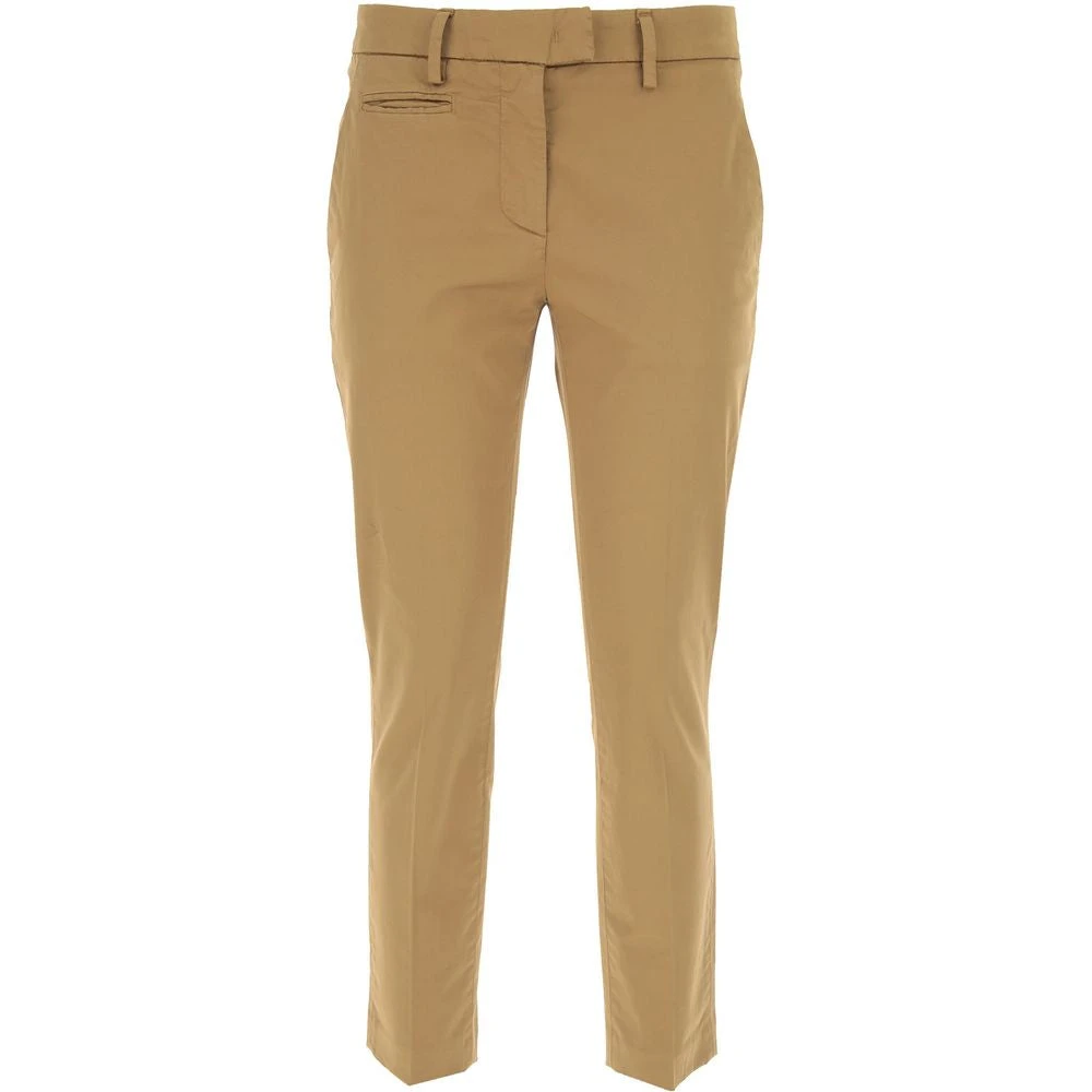 Dondup Bruine Katoenen Jeans Broek Brown Dames