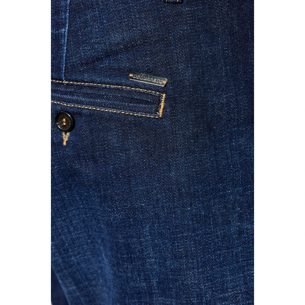 Dsquared2 Jeans Snatch Blue Heren