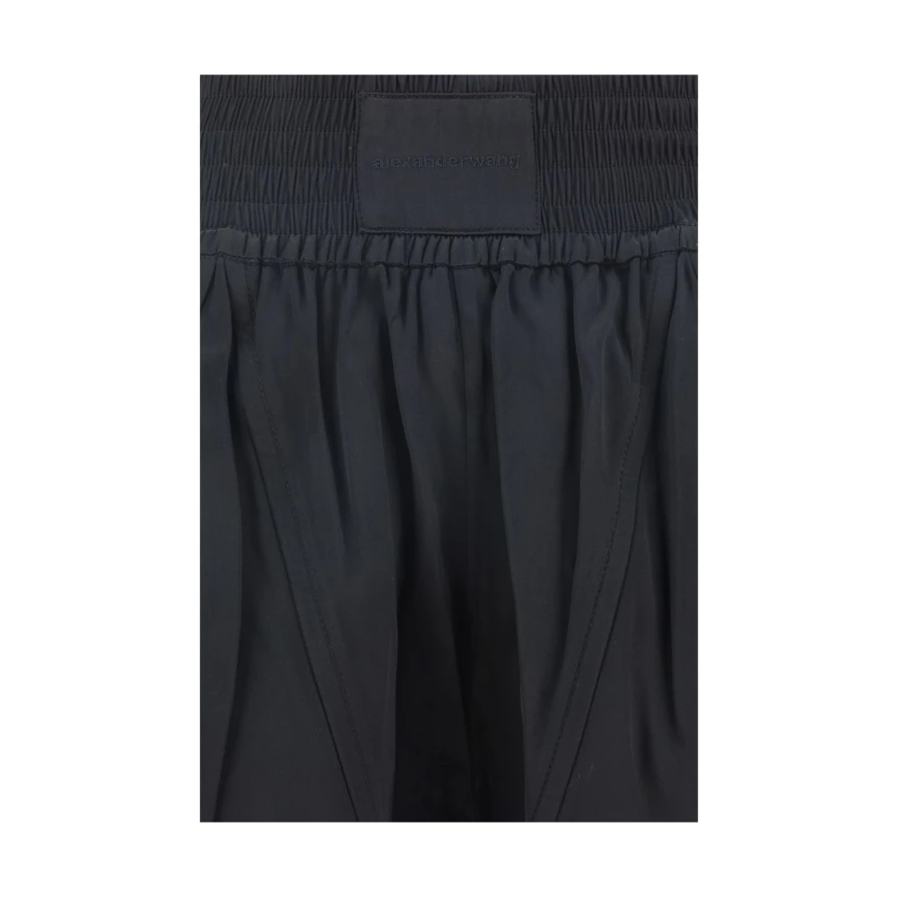alexander wang Monogram Patch Detail Shorts Black Dames