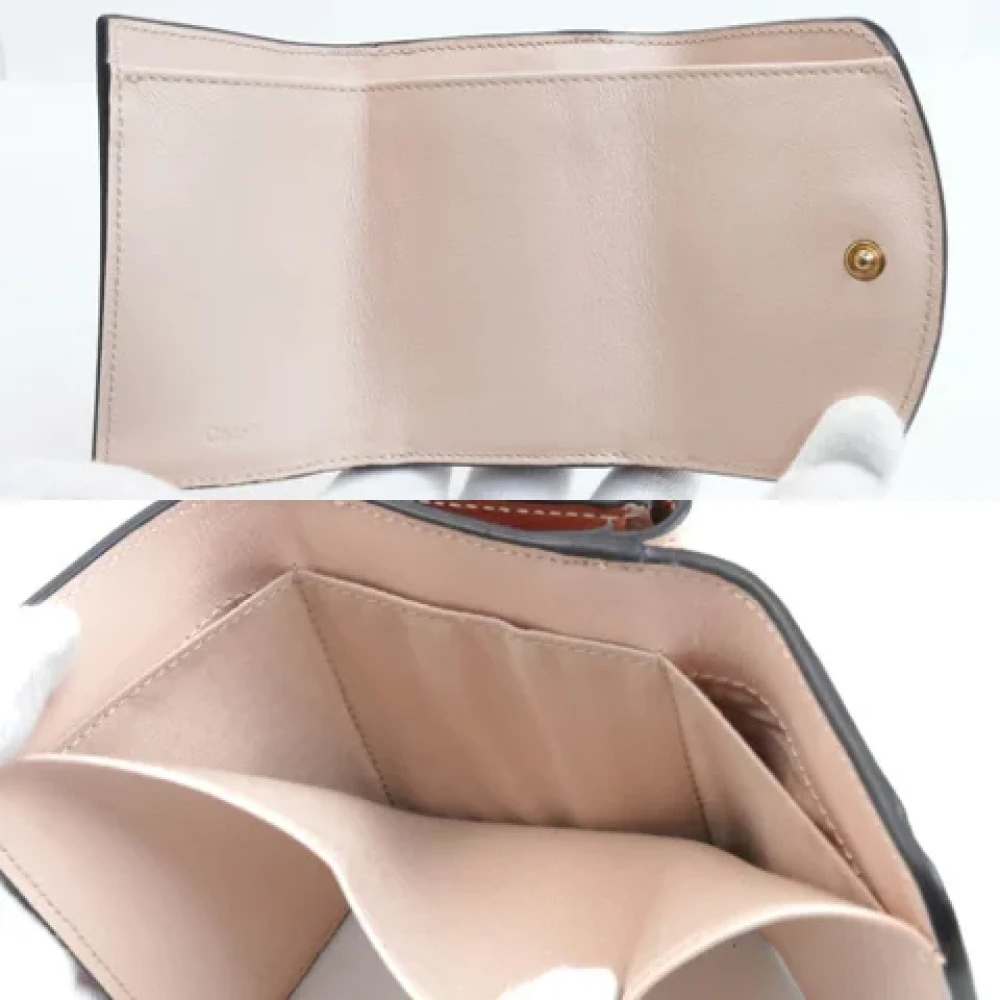 Chloé Pre-owned Leather wallets Multicolor Dames