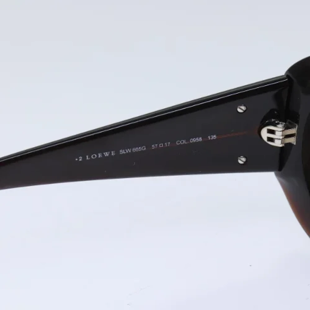Loewe Pre-owned Plastic sunglasses Brown Dames