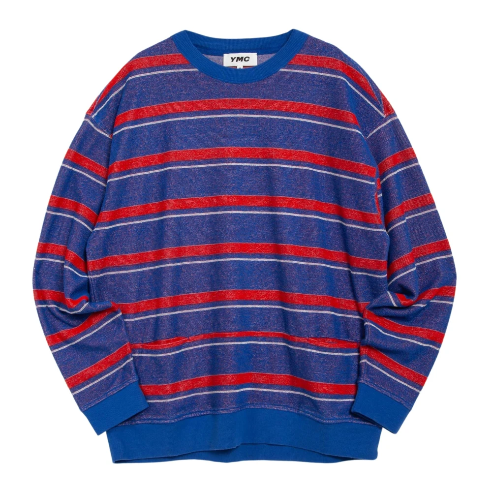 YMC You Must Create Casual Gestreepte Sweatshirt Multicolor Heren