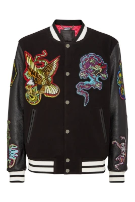 Leather Bomber Tattoo