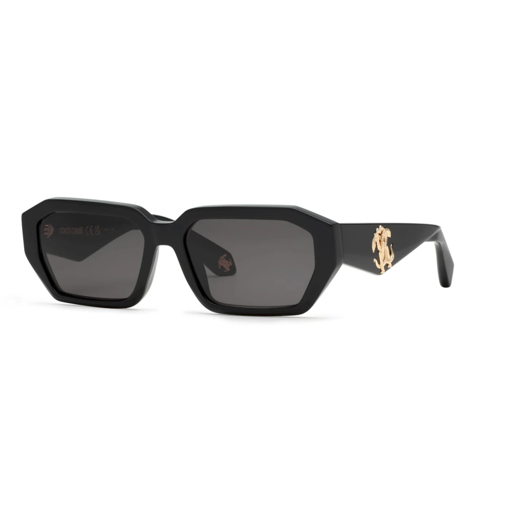 Roberto Cavalli Women's Black Sunglasses, 57 Mm, Square Sunglasses