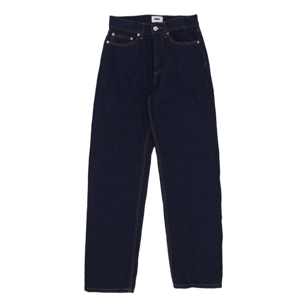 Obey Denim rinse indigo heren jeans Blue Heren