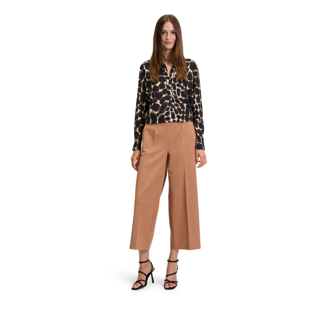 Betty Barclay Lange Mouw Blouse Brown Dames