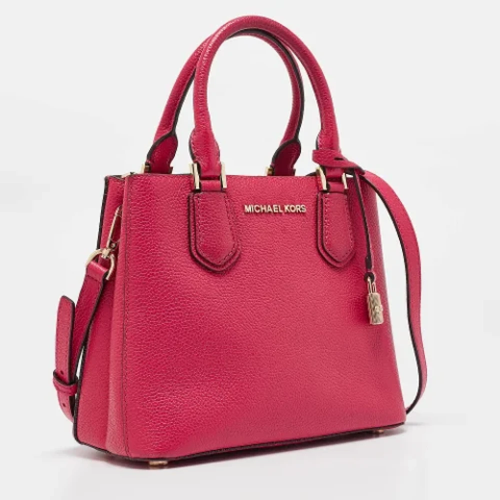 Michael Kors Pre-owned Leather handbags Pink Dames