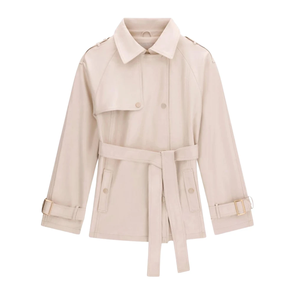 Guess Donna Marron Trench Da New Marika - Immagine 2