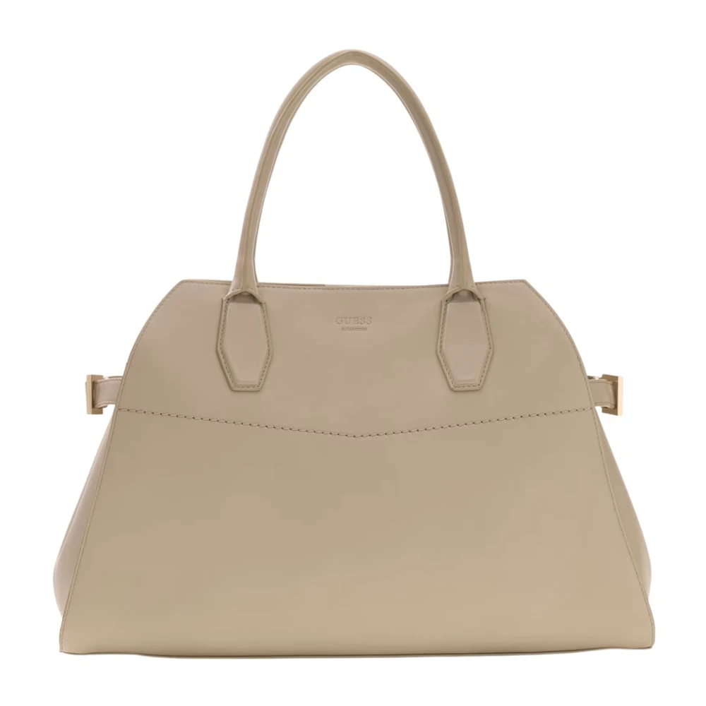Guess Women's Beige Yulia Small Satchel - Handbags - One Size - Bags