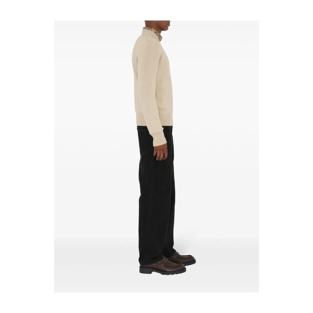Burberry Stijlvolle Sweaters Collectie Beige Heren