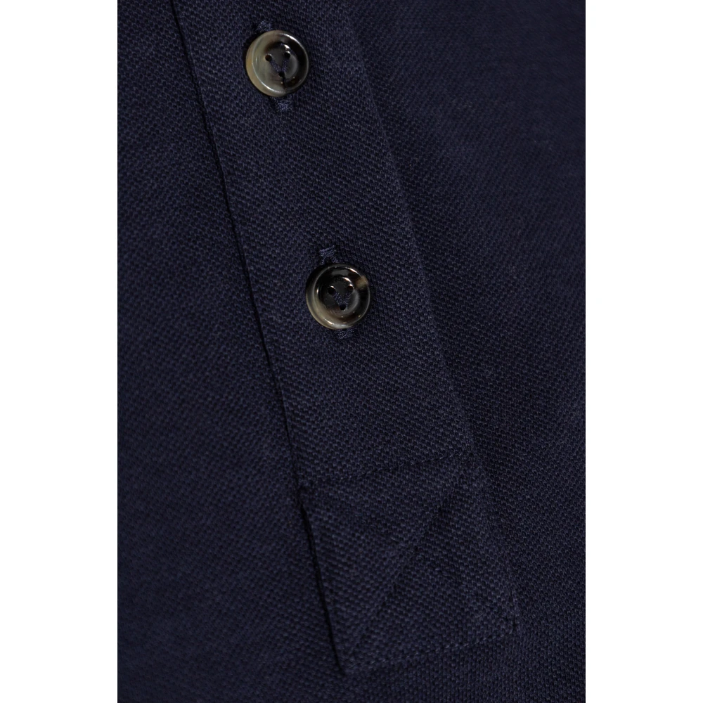 Bottega Veneta Polo met korte mouwen Blue Dames