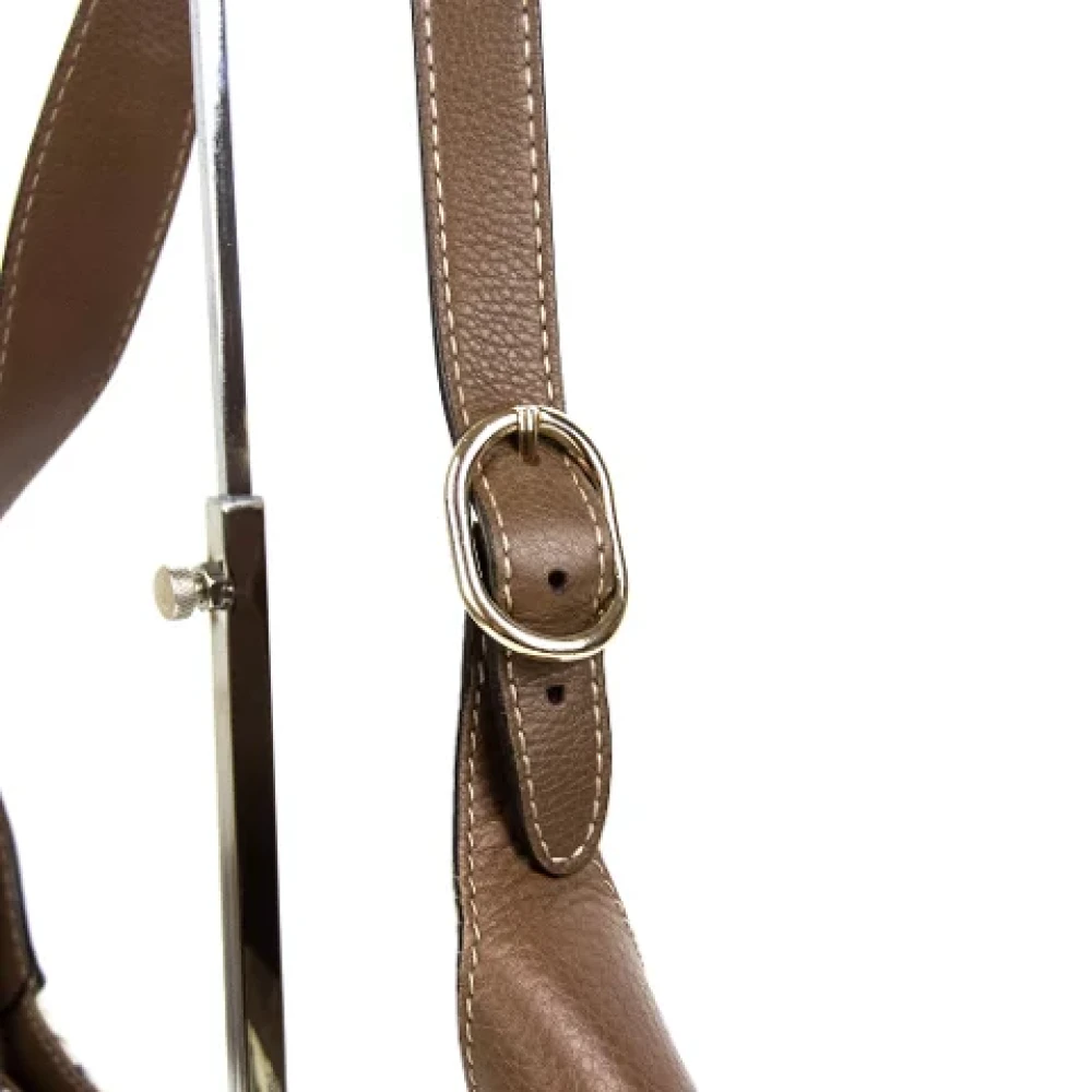 Gucci Vintage Pre-owned Fabric gucci-bags Beige Dames
