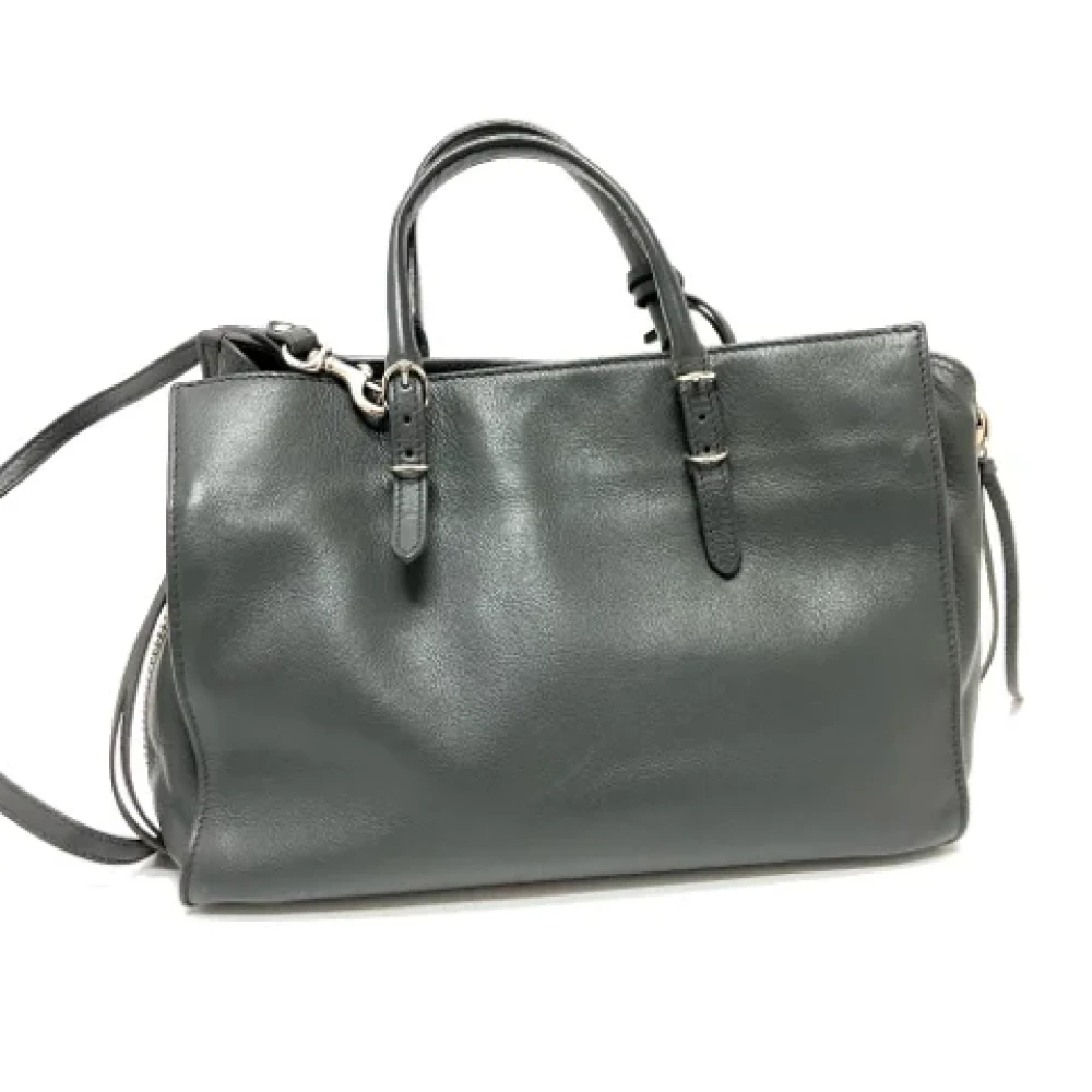 Balenciaga Vintage Pre-owned Leather balenciaga-bags Gray Dames