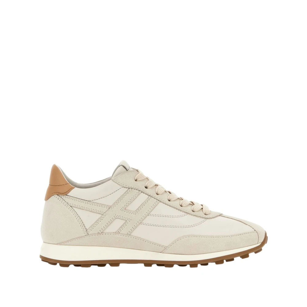 Hogan Athletic Sneakers Dames Schoenen Beige