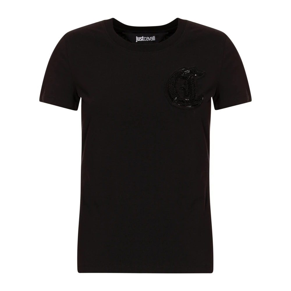 Just Cavalli T-shirts en Polos Black Dames