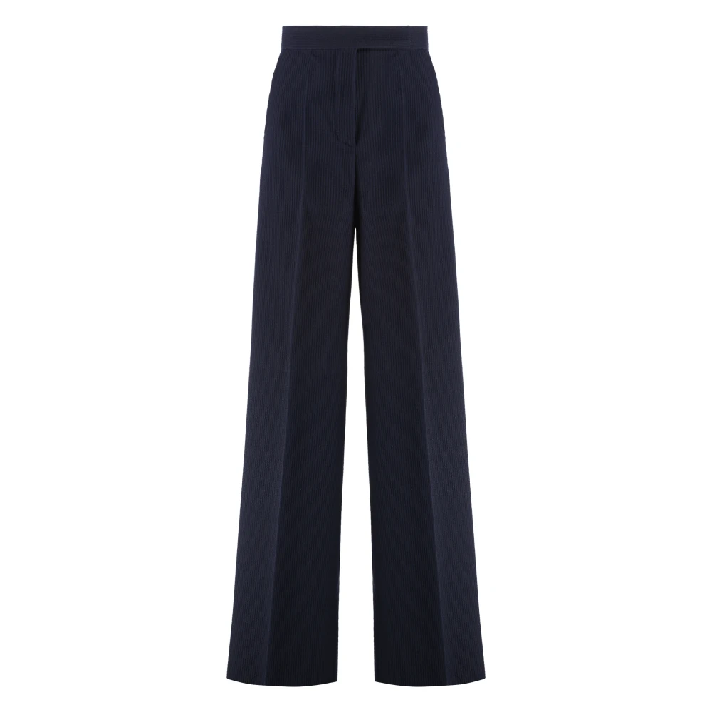 Max Mara Damen Blau Hosen, Mgröße: