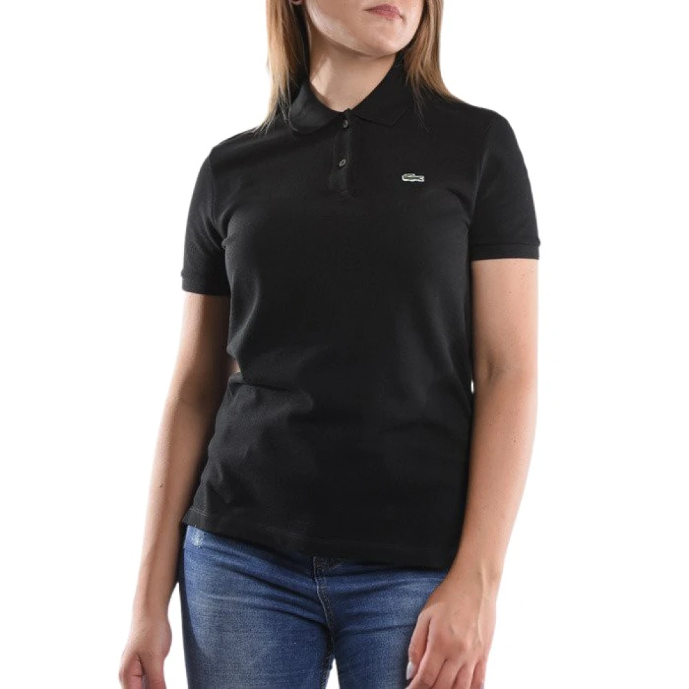 Lacoste Donna Nero Top, M, New,
