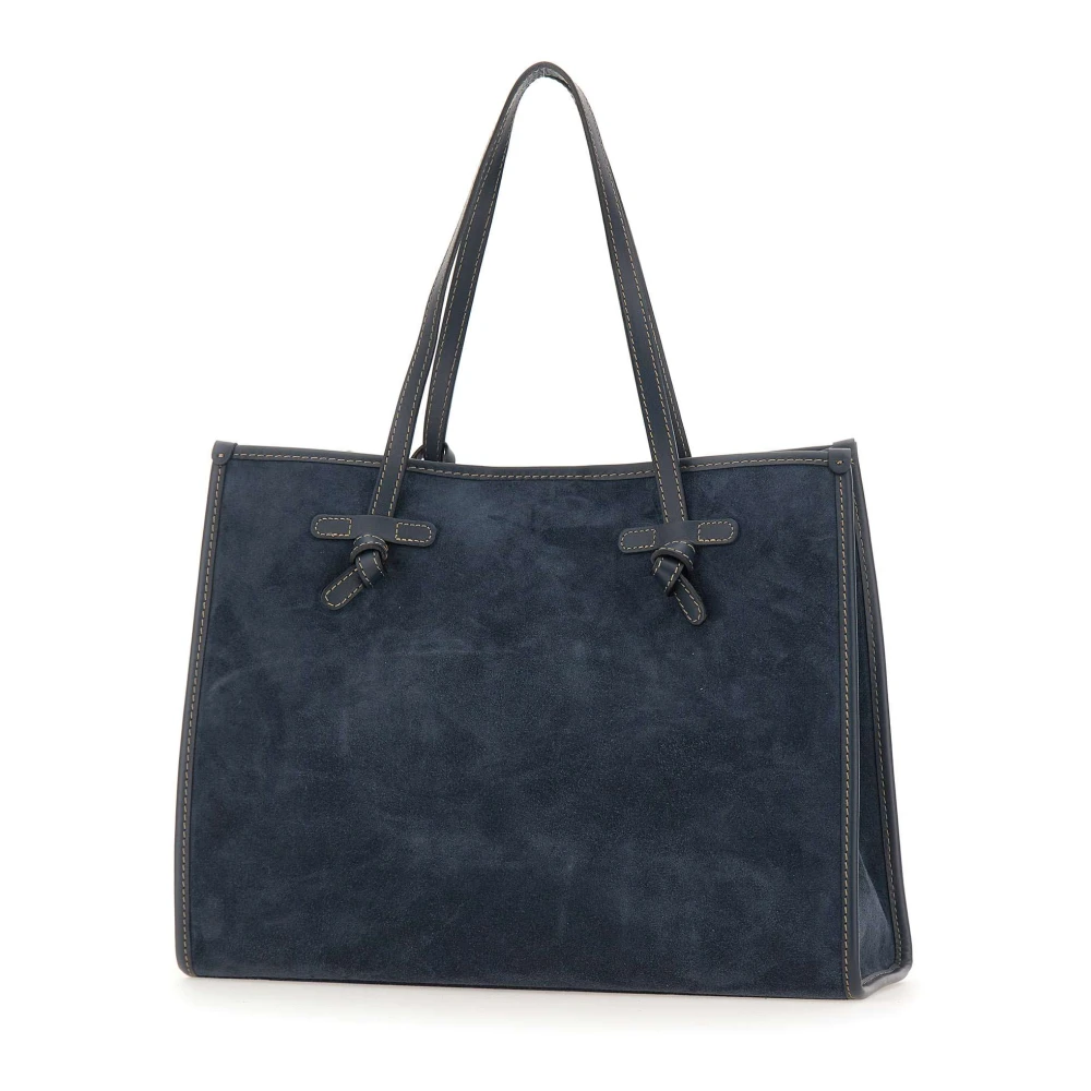 Gianni Chiarini Women's Blue Shopping Bags, One Size, Marcella Shoulder Bag