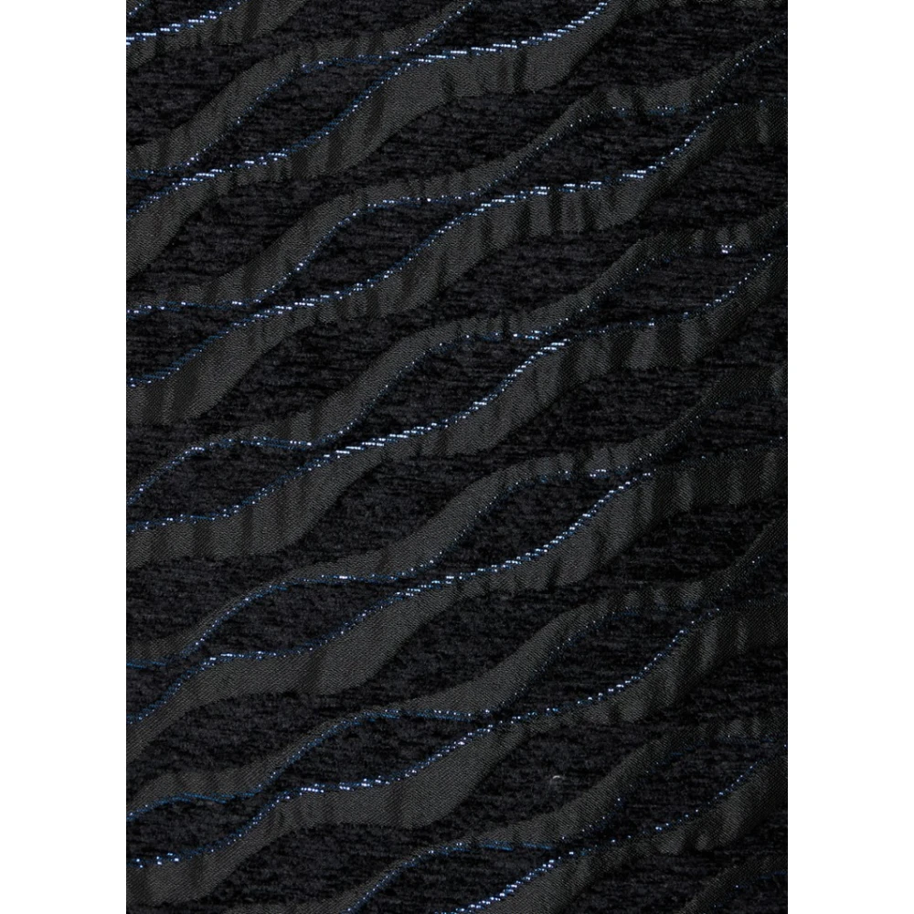 Co'Couture Gestructureerde Elegante Jurk Black Dames
