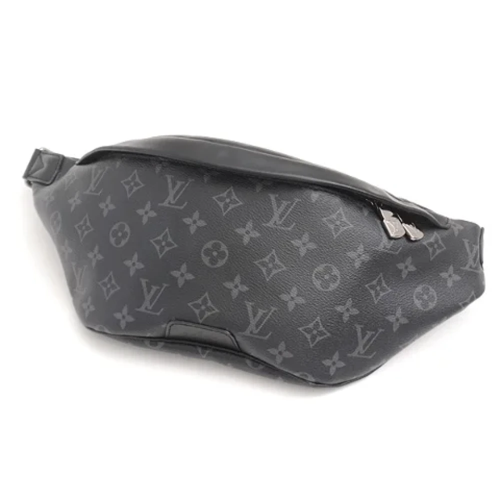 Louis Vuitton Vintage Pre-owned Canvas louis-vuitton-bags Black Heren