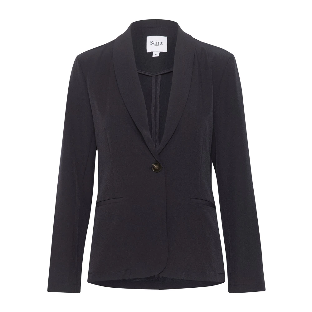 Saint Tropez Klassieke Blazer Jas Night Sky Blue Dames