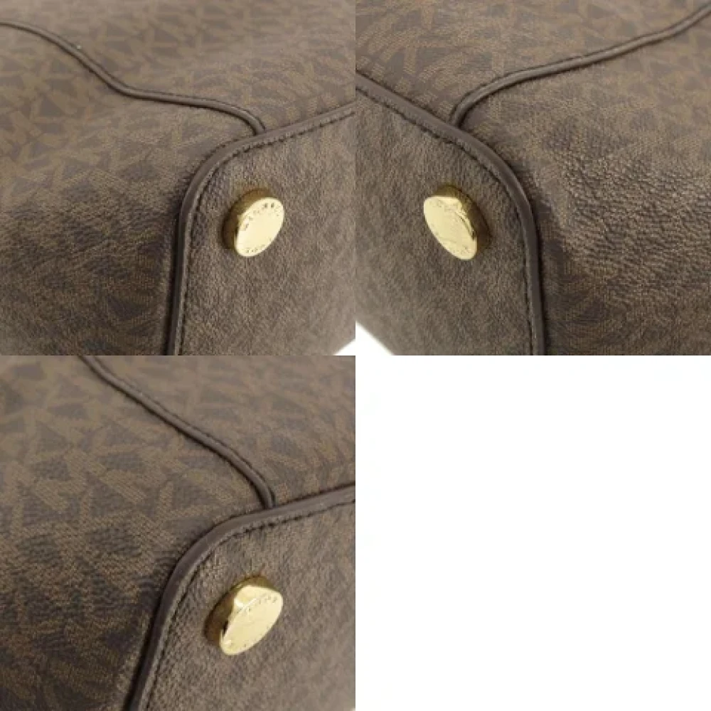 Michael Kors Pre-owned Plastic totes Brown Dames