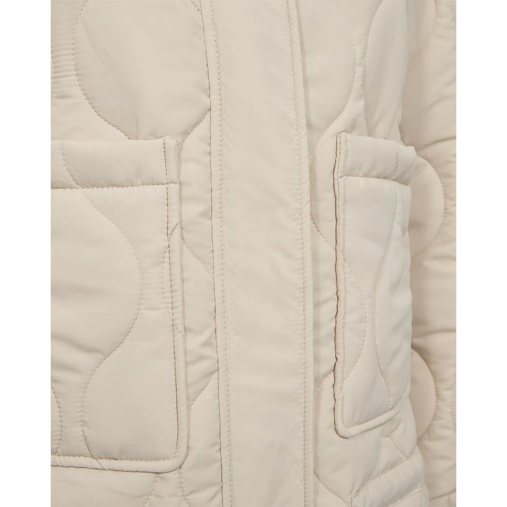 Freequent Stijlvolle Jack Coat in Moonbeam Beige Dames