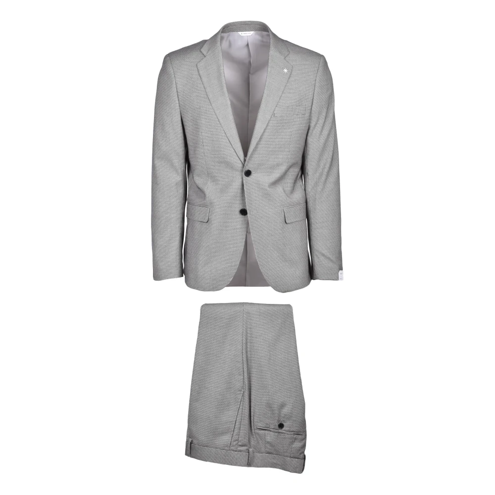 Suits > Suit Sets > Single Breasted Suits - - Manuel Ritz - Modalova