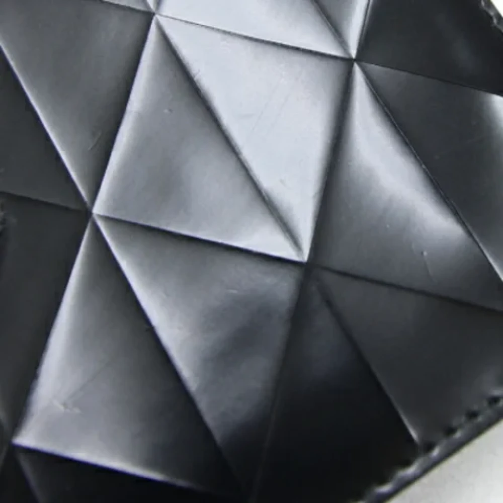 Prada Vintage Pre-owned Leather wallets Black Dames