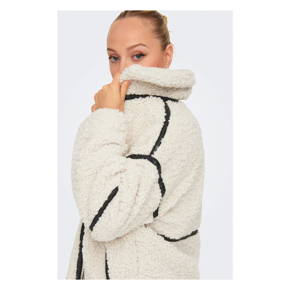 Only Stijlvolle Jas voor Mannen White Dames