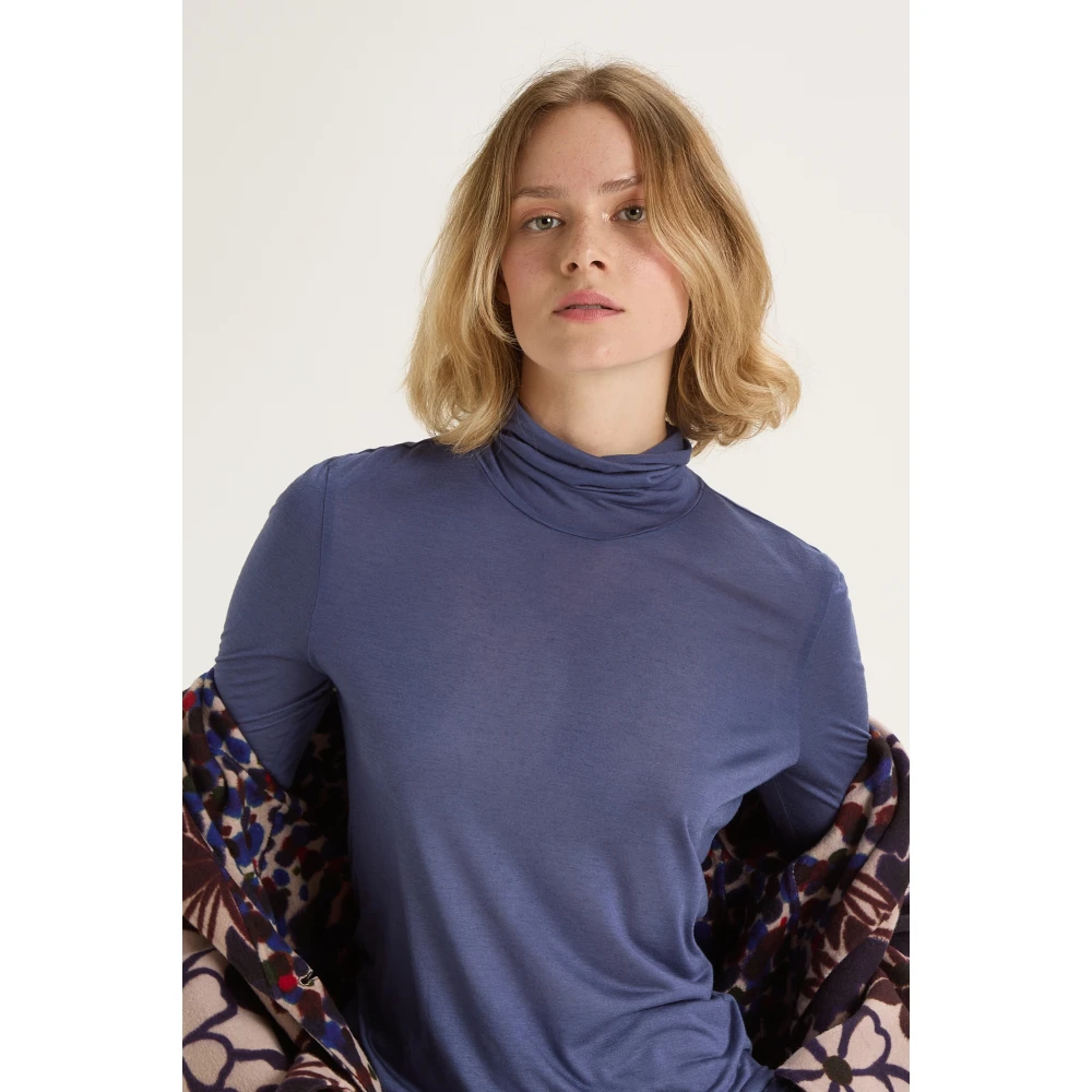Maliparmi Kleuren VAN DE Wereld T-Shirt Blue Dames