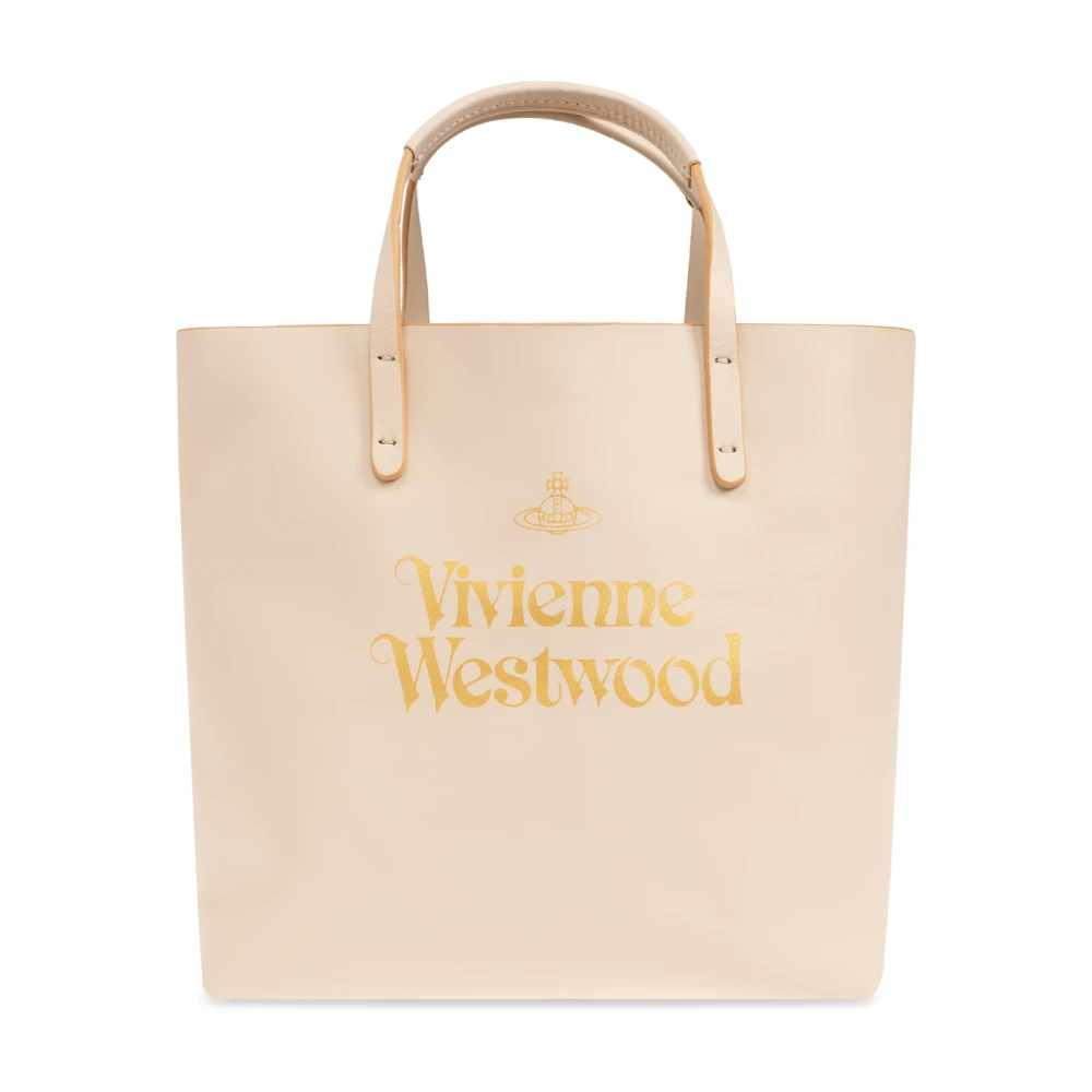 Vivienne Westwood Handtas Studio Klein Beige Unisex