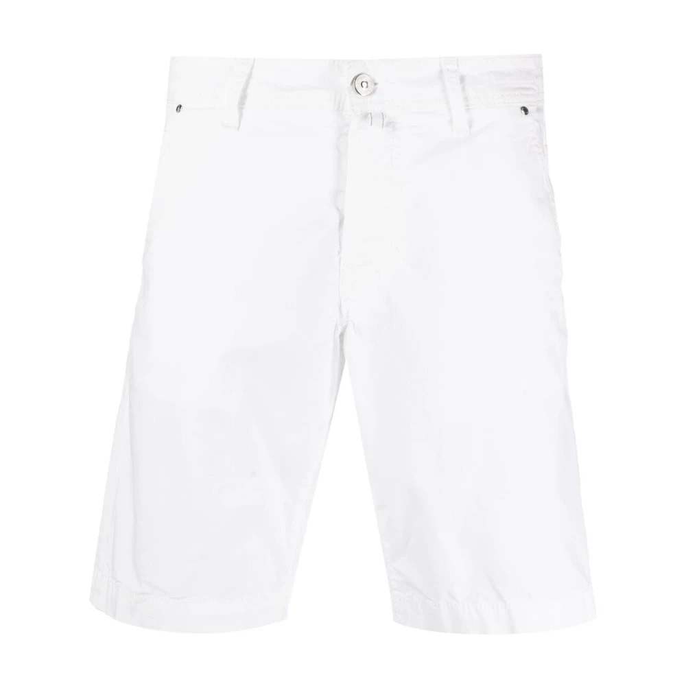 Jacob Cohën Witte Bermuda Shorts White Heren