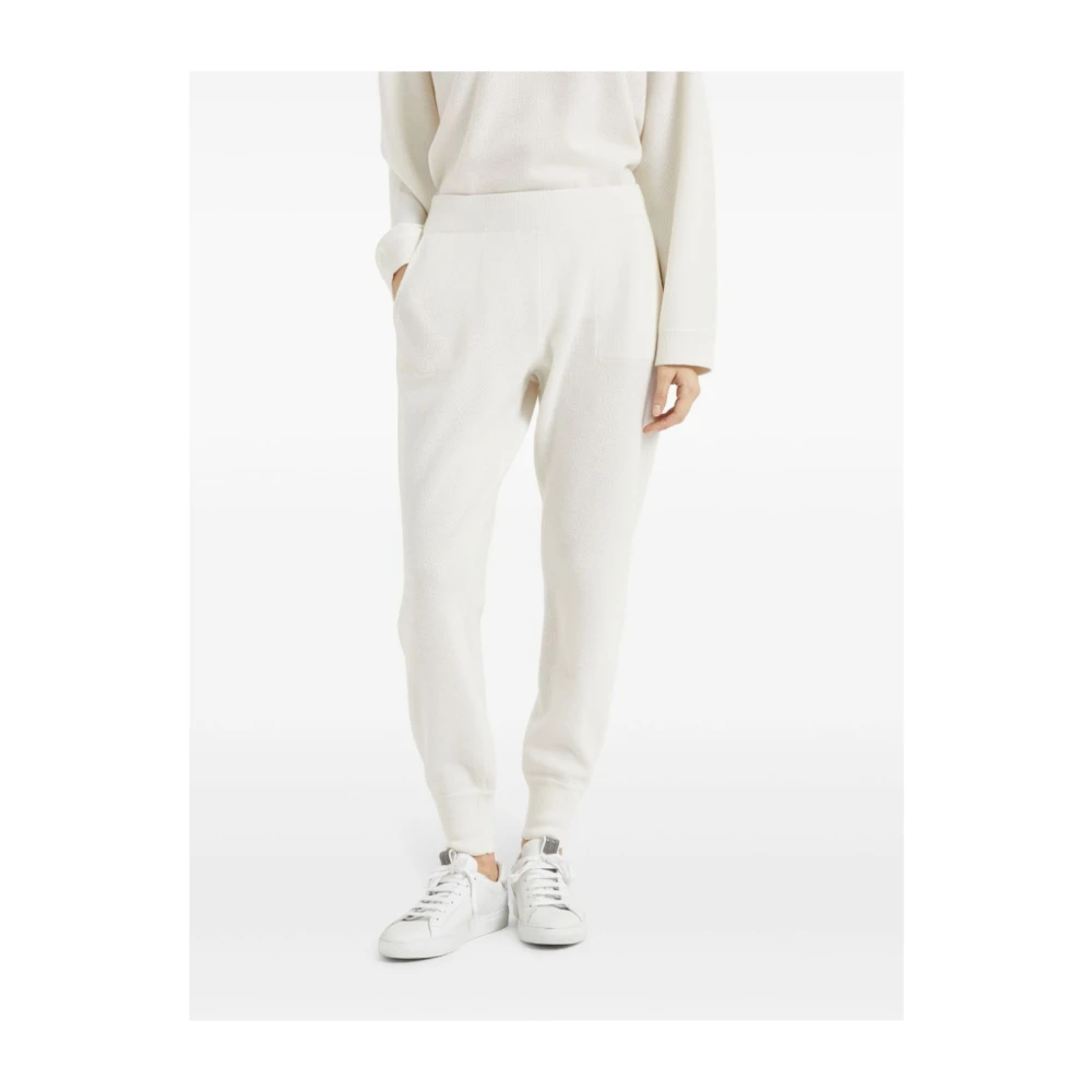 BRUNELLO CUCINELLI Elegante Herenbroek Beige Dames