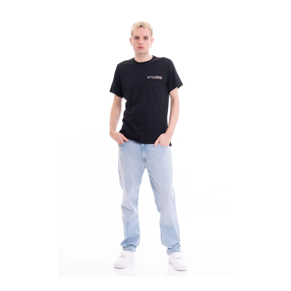 Barbour Zak T-shirt in Durness-stijl Black Heren