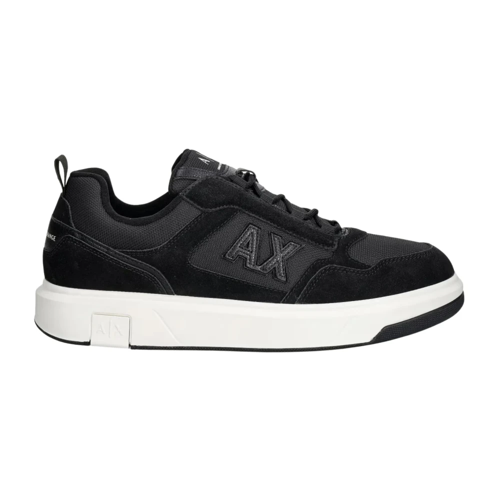 Armani Exchange Herren Schwarz Sneakers Xm003649 Uc001 - Bild 2