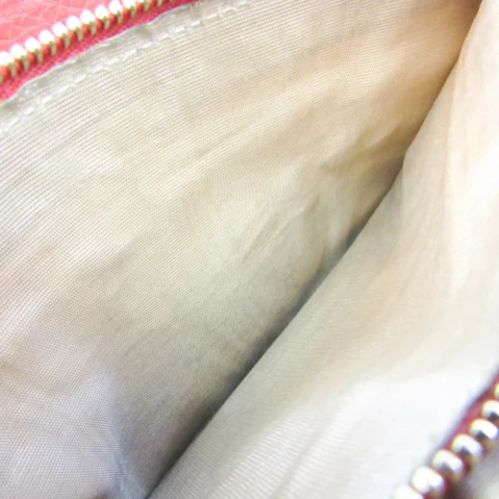 Bvlgari Vintage Pre-owned Canvas handbags Beige Dames