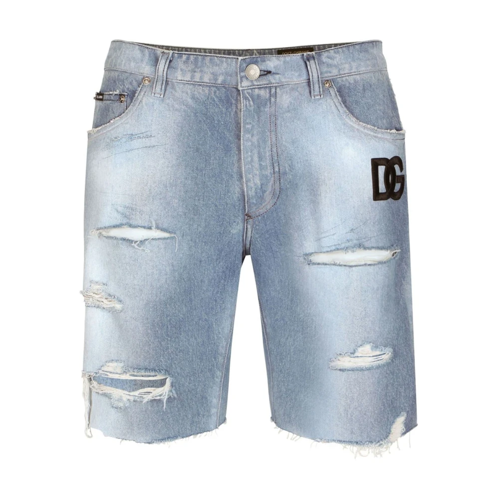 Dolce & Gabbana Stijlvolle Broeken voor Mannen Blue Heren