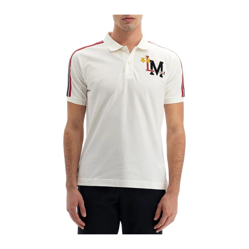 La Martina Men's White Polo Shirts, Xl, Short Sleeve Regular Fit Polo Shirt