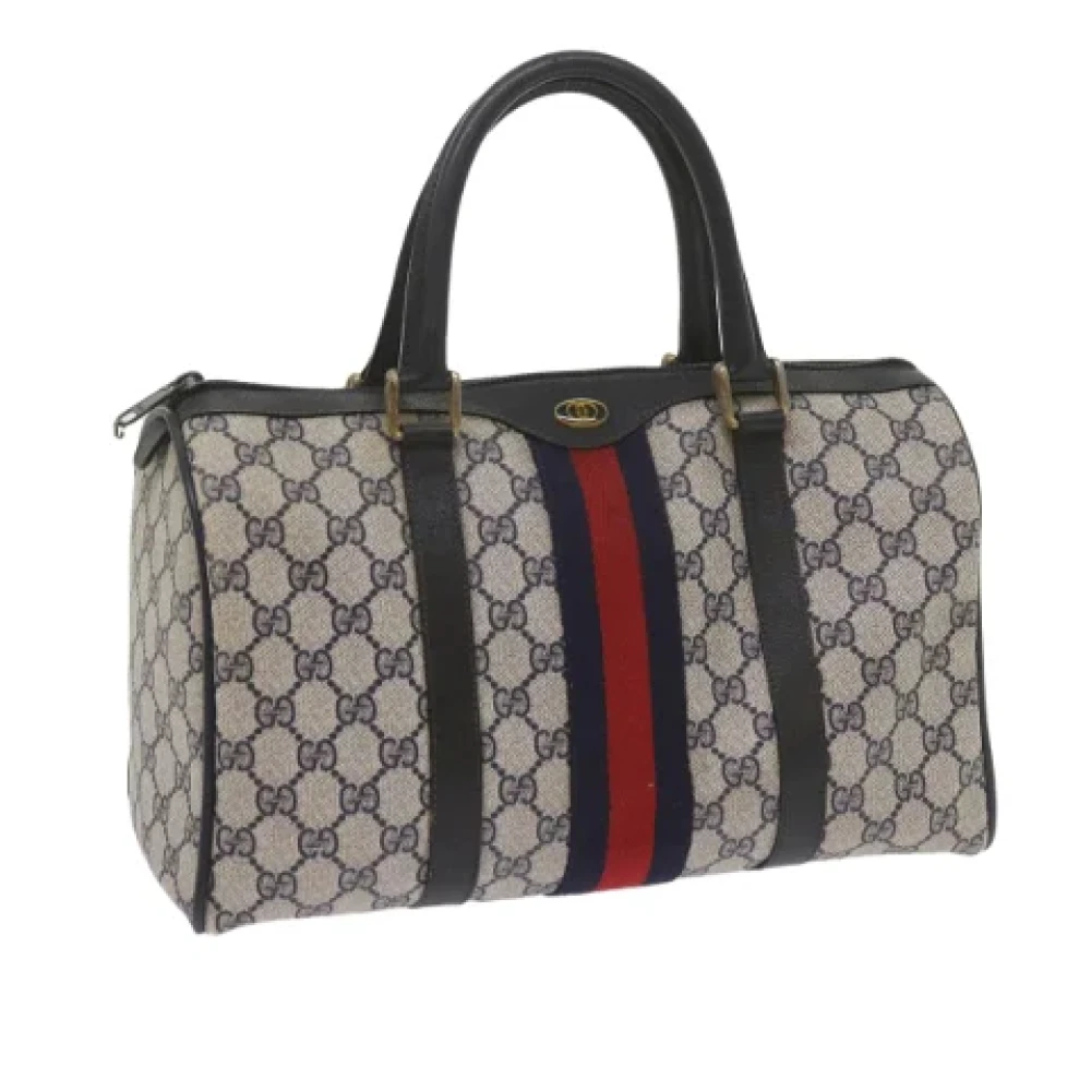Gucci Vintage Pre-owned Leather travel-bags Multicolor Dames