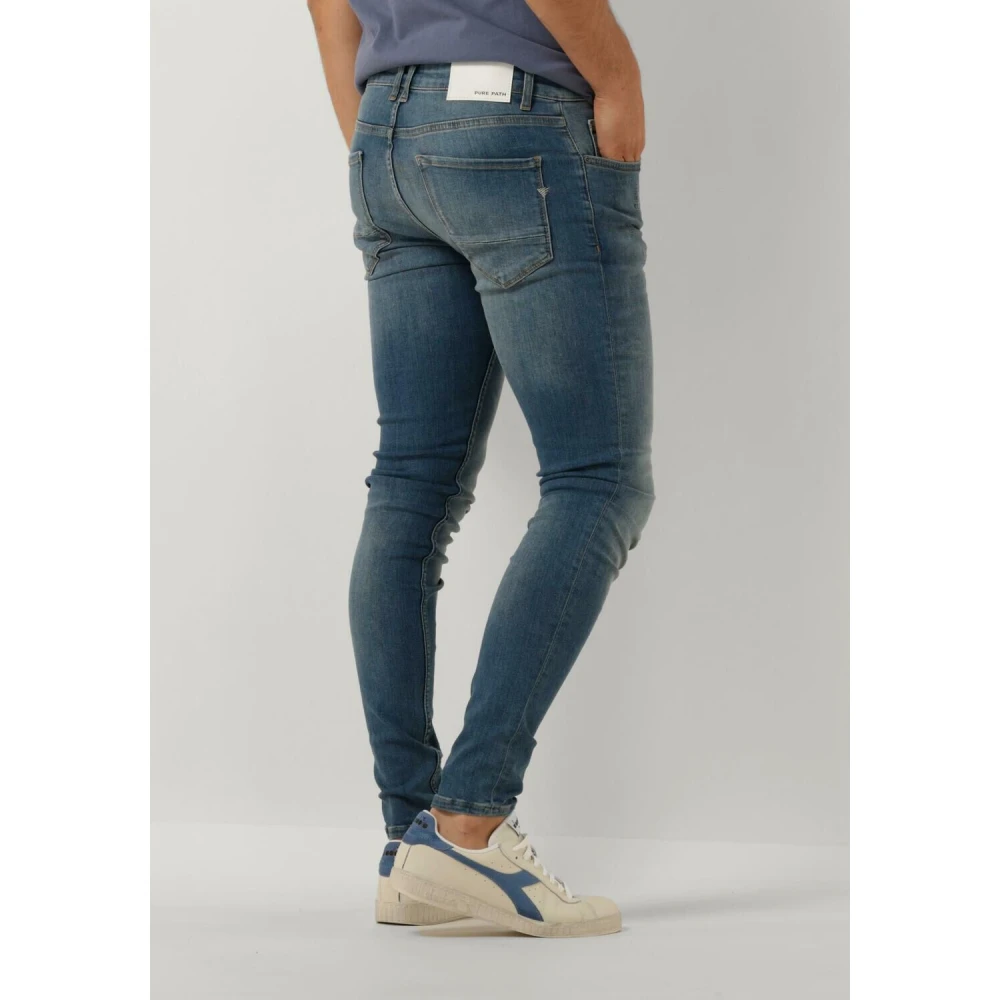 Pure Path Heren Jeans W1201 The Dylan Blue Heren