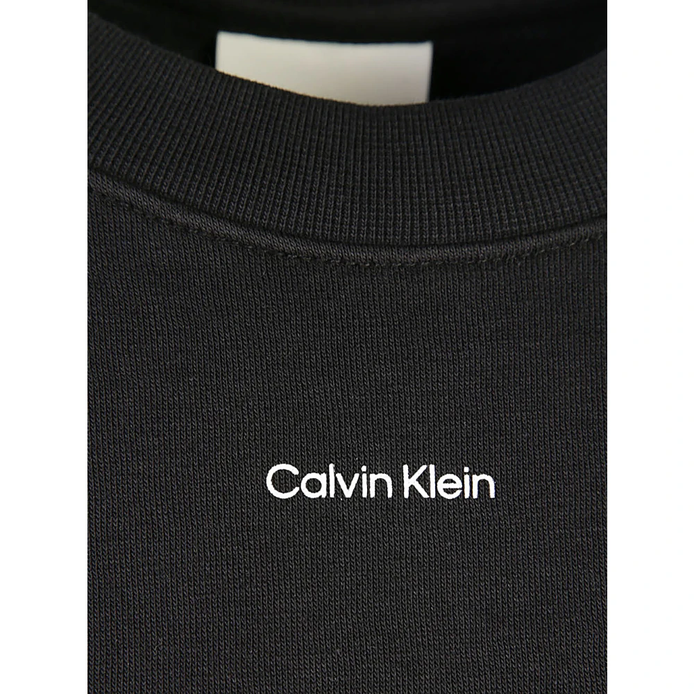 Calvin Klein Zwarte Sweaters voor Mannen en Vrouwen Black Dames