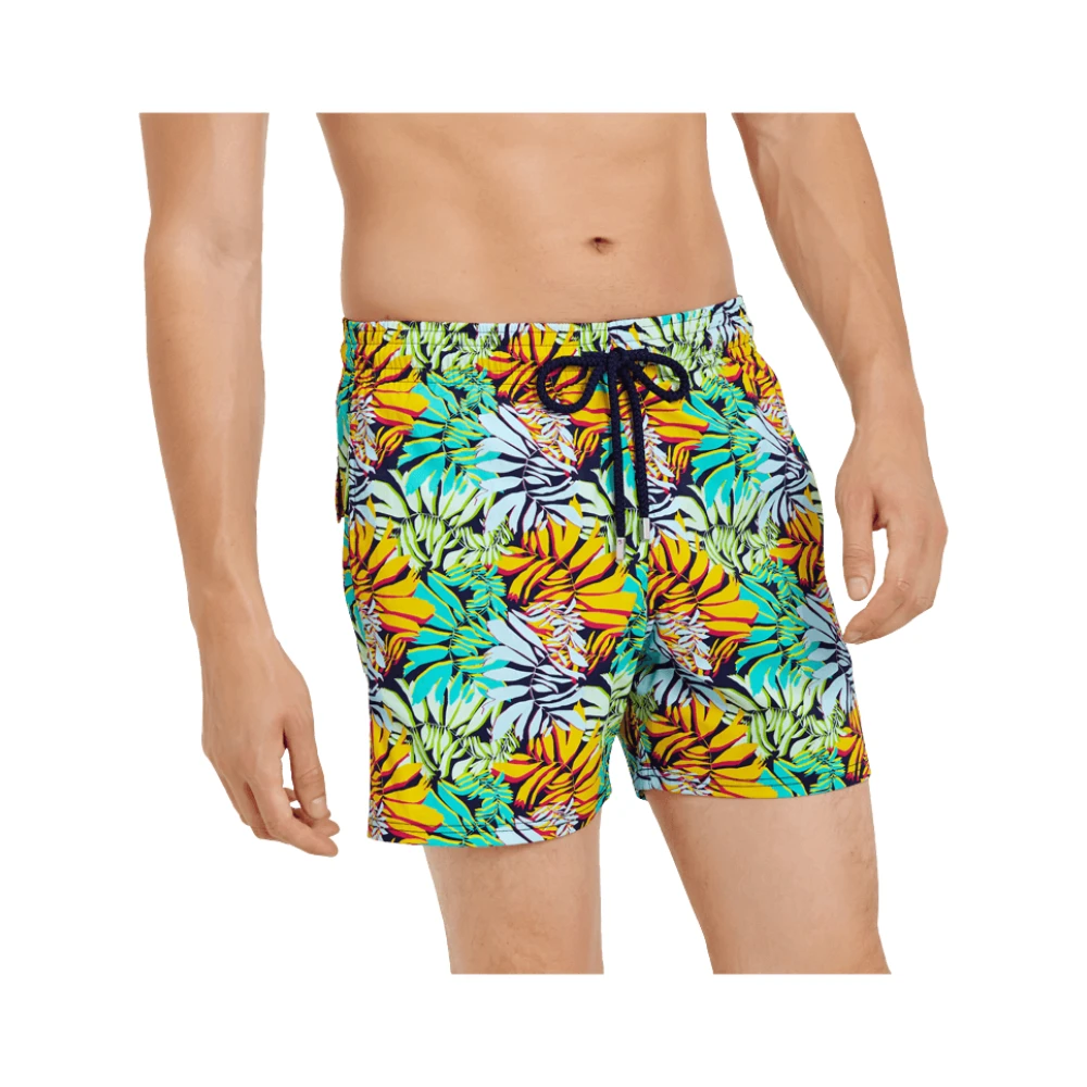 Vilebrequin Elastische Jungle Zwembroek Multicolor Heren