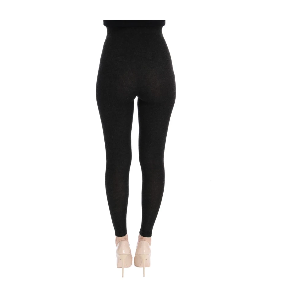 Dolce & Gabbana Luxe High-Waist Kasjmier Panty's Black Dames