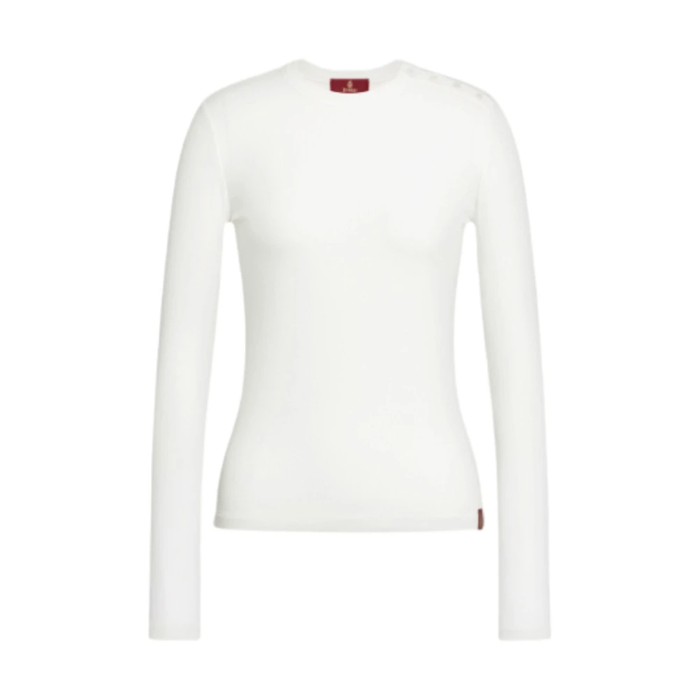 Dondup Donna Bianco Top, S, New, - Immagine 1