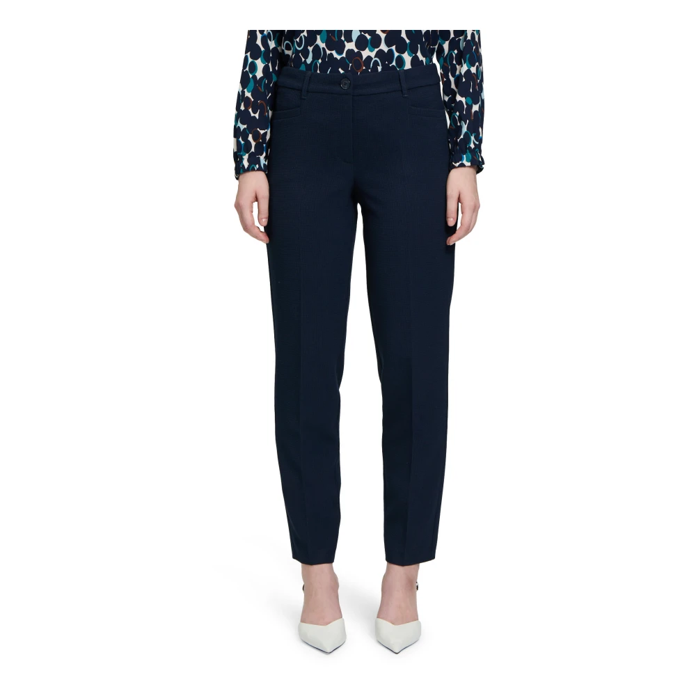 Betty Barclay Relaxed Fit Businessbroek Blue Dames