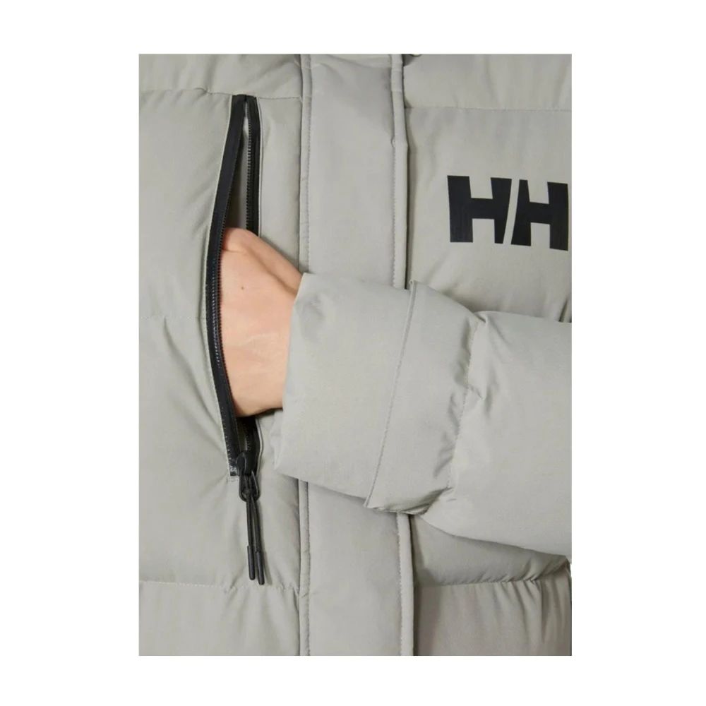 Helly Hansen Adore Puffy Parka met reflecterende elementen Gray Dames